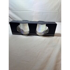 Nautica Home Double Walled Americano Coffee Mugs 11oz Set Of 2
